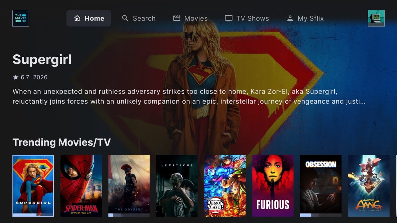 STV discovery screen